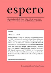 Cover of: espero 4: Libertäre Zeitschrift, Neue Folge