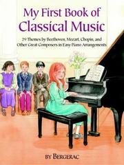 Cover of: My First Book of Classical Music