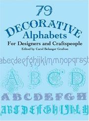 79 decorative alphabets for designers and craftspeople