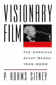 Visionary film by P. Adams Sitney