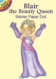Cover of: Blair the Beauty Queen Sticker Paper Doll