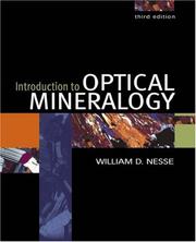 Introduction to optical mineralogy by William D. Nesse