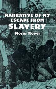 Cover of: Narrative of my escape from slavery