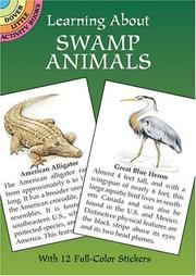 Cover of: Learning About Swamp Animals (Learning about Books (Dover))