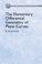 Cover of: The elementary differential geometry of plane curves