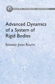 Cover of: Advanced Dynamics of a System of Rigid Bodies (Phoenix Edition)