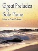 Cover of: Great Preludes for Solo Piano
