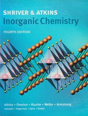 Cover of: Inorganic chemistry.
