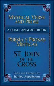 Cover of: Mystical Verse and Prose/Poesias y prosas misticas: A Dual-Language Book (Dover Books on Language)