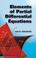 Cover of: Elements of Partial Differential Equations