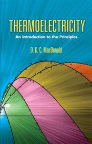 Thermoelectricity by D. K. C. MacDonald