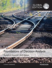 Cover of: Foundations of Decision Analysis, Global Edition