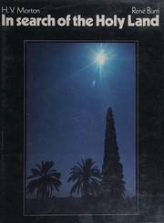 Cover of: In search of the Holy Land by H. V. Morton