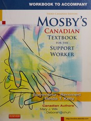 Cover of: Mosby's Canadian Textbook for the Support Worker