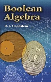 Cover of: Boolean algebra