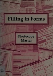 Cover of: Filling in Forms