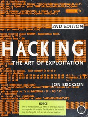 Cover of: Hacking by Jon Erickson