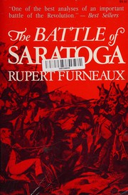 The battle of Saratoga by Rupert Furneaux
