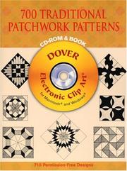Cover of: 700 Traditional Patchwork Patterns CD-ROM and Book