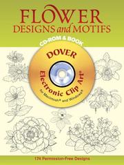 Cover of: Flower Designs and Motifs CD-ROM and Book