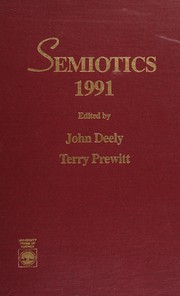 Cover of: Semiotics 1991