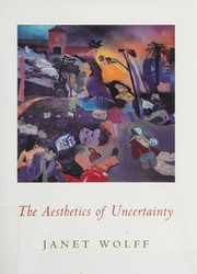 Cover of: The aesthetics of uncertainty
