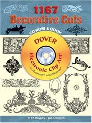 1167 decorative cuts : CD-ROM & book