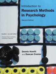 Cover of: Introduction to research methods in psychology