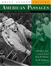 Cover of: American passages: a history of the United States
