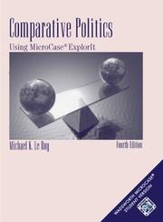 Cover of: Comparative Politics: Using MicroCase® ExplorIt (with PinCode Card)