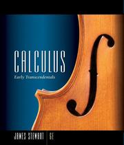 Cover of: Calculus: Early Transcendentals (Stewart's Calculus Series)