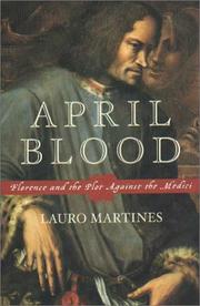 Cover of: April blood: Florence and the plot against the Medici