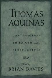 Thomas Aquinas : contemporary philosophical perspectives