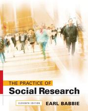 Cover of: The Practice of Social Research by Earl R. Babbie