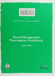 Cover of: Stand management prescription guidebook.