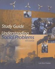 Cover of: Study Guide for Mooney/Knox/Schacht's Understanding Social Problems, 5th