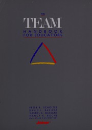 Cover of: The Team Handbook for Educators: How to Use Teams to Improve Quality