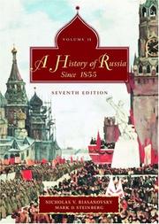 Cover of: A History of Russia: Volume 2 by Nicholas Valentine Riasanovsky, Mark Steinberg