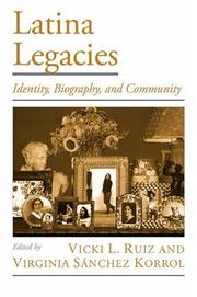 Latina legacies : identity, biography, and community