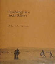 Cover of: Psychology as a social science