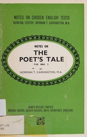 Cover of: The poet's tale: based on An anthology of narrative poetry