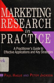 Cover of: Marketing Research in Practice