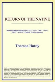 Cover of: Return of the Native by ICON Reference