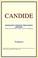 Cover of: Candide (Webster's French Thesaurus Edition)