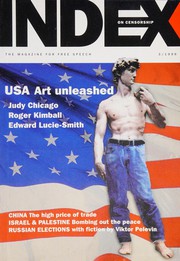 Cover of: USA Art Unleashed (Index on Censorship - the International Magazine for Free Speech , Vol 25, No 3)