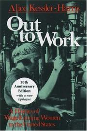 Cover of: Out to work: a history of wage-earning women in the United States