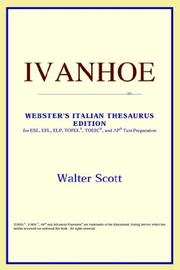 Cover of: Ivanhoe (Webster's Italian Thesaurus Edition)