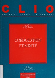 Cover of: Coéducation et mixité