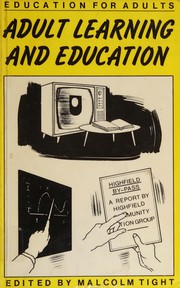 Cover of: Education for adults