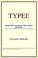 Cover of: Typee